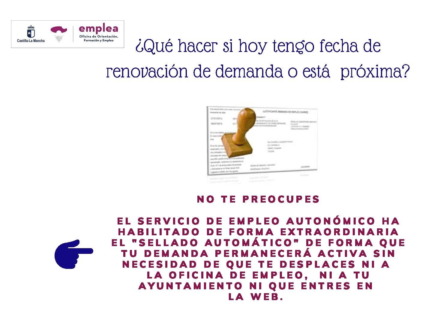 RENOVACIÓN DE DEMANDA DE EMPLEO