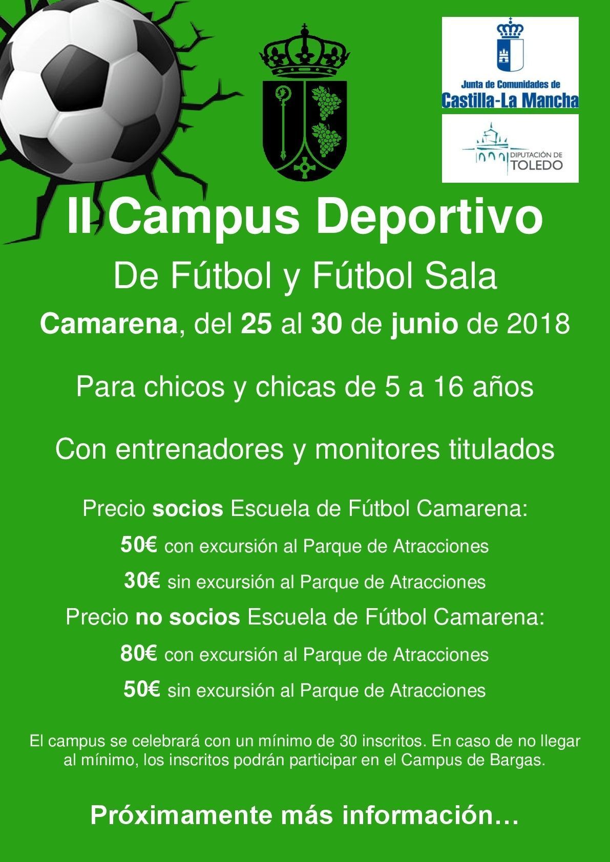 II CAMPUS DEPORTIVO DE FÚTBOL Y FÚTBOL SALA