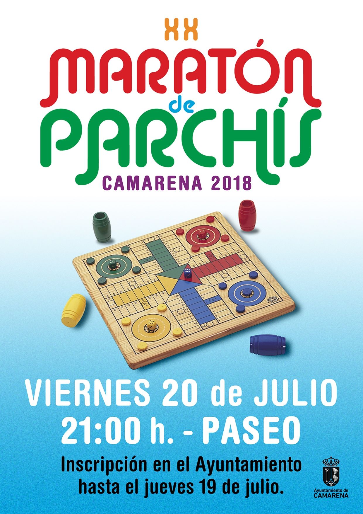 XX MARATÓN DE PARCHÍS 2018