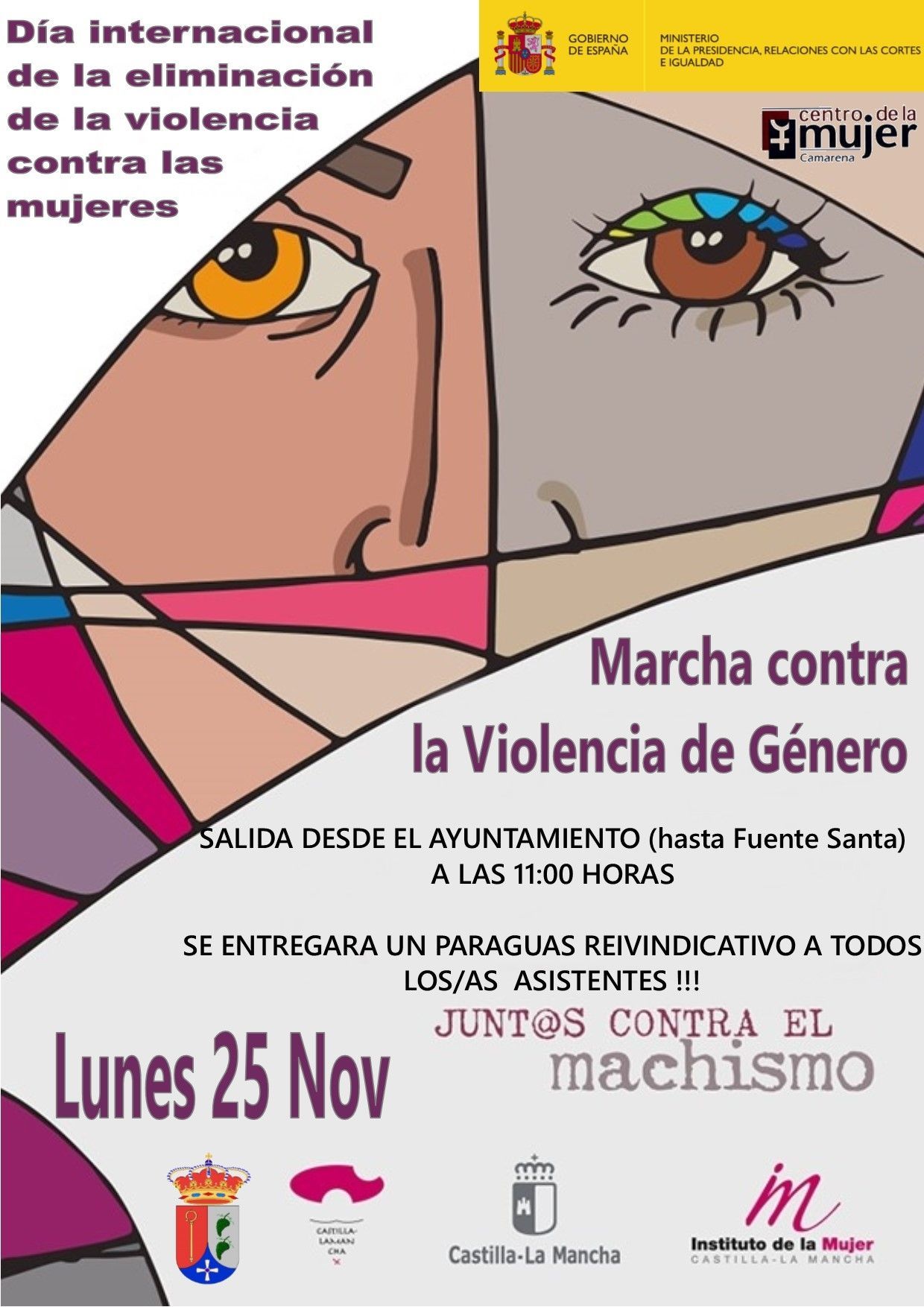 MARCHA CONTRA LA VIOLENCIA DE GÉNERO