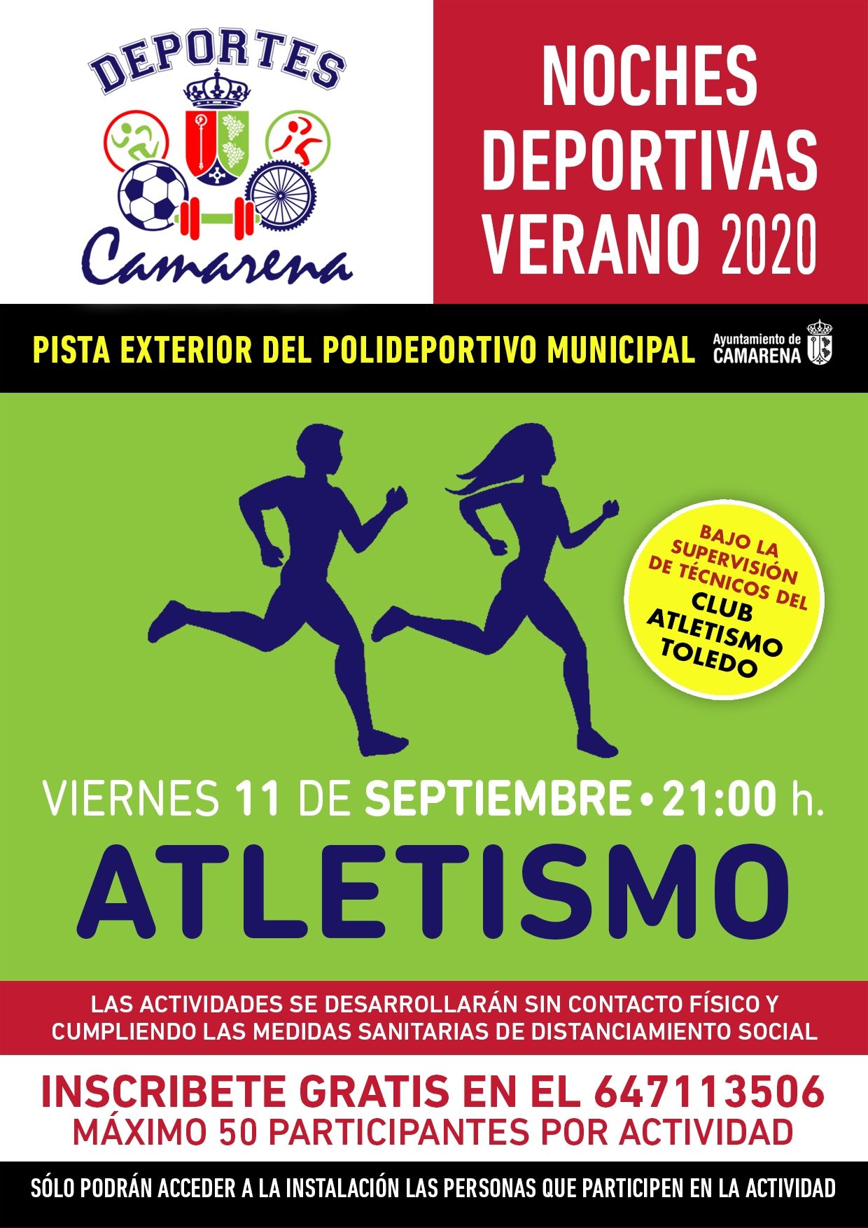 NOCHES DEPORTIVAS: ATLETISMO