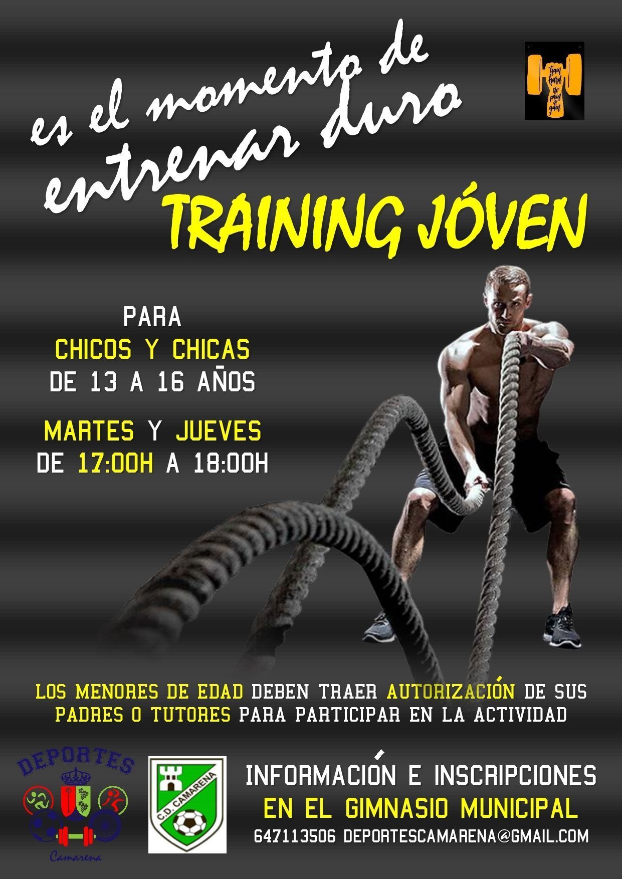 TRAINING JÓVEN