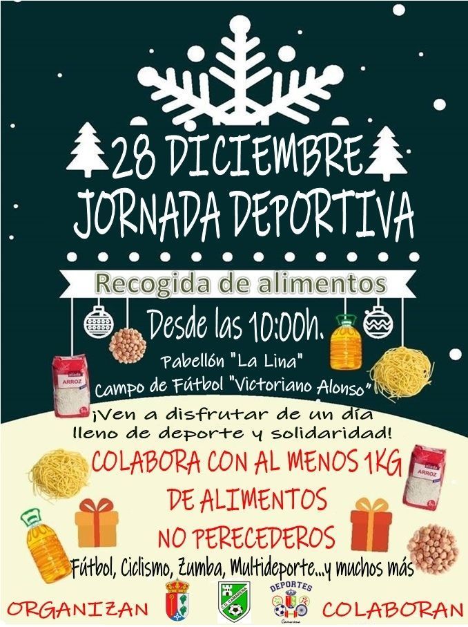 JORNADA DEPORTIVA RECOGIDA DE ALIMENTOS 2019