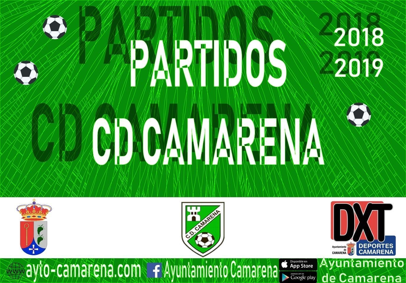 PARTIDOS DE FÚTBOL SEMANALES DEL CD CAMARENA