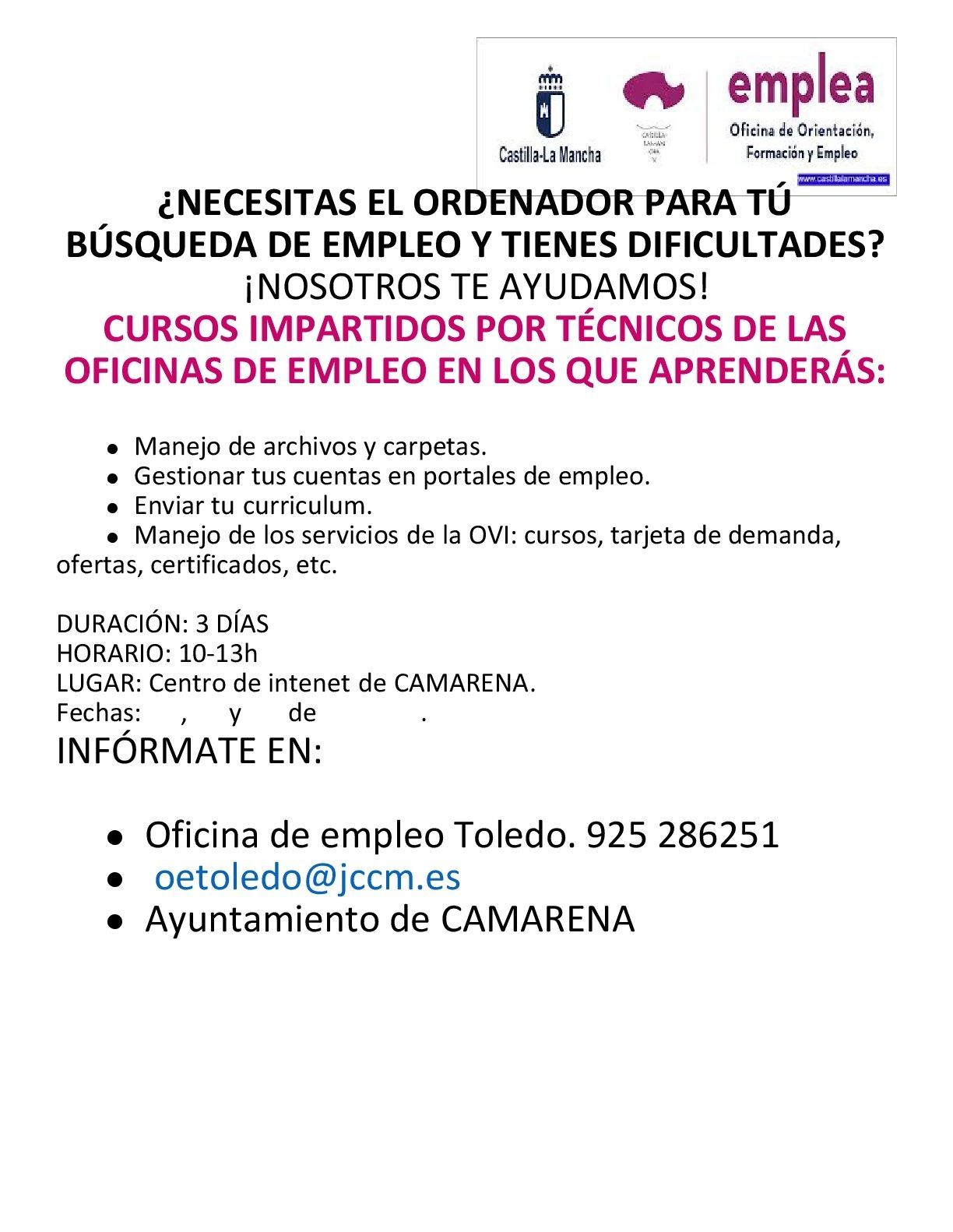 CURSO BUSQUEDA DE EMPLEO