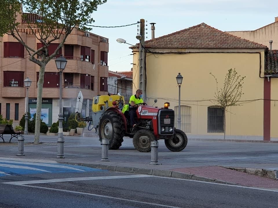 DESINFECCIÓN DE LA VÍA PÚBLICA