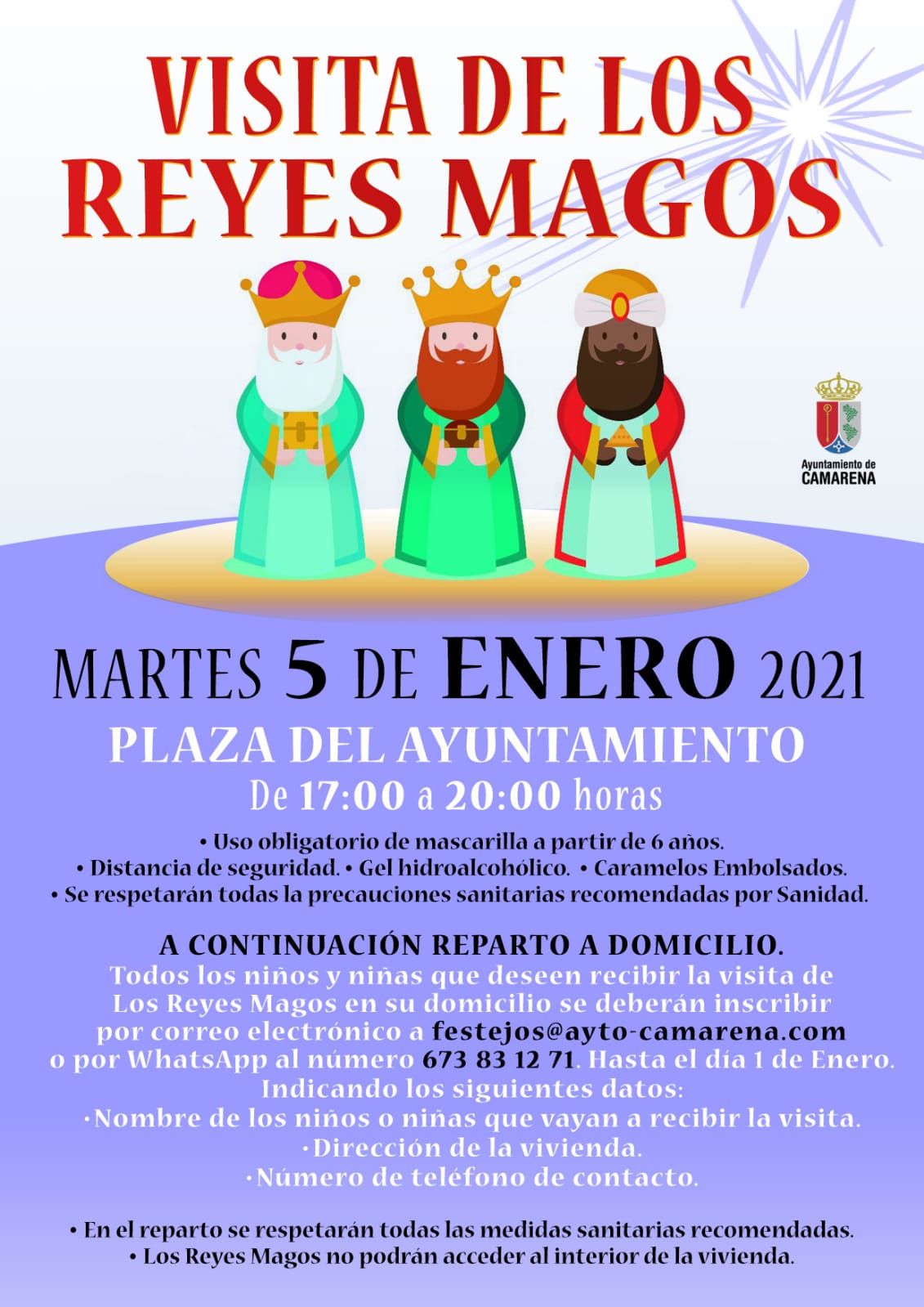 VISITA DE LOS REYES MAGOS