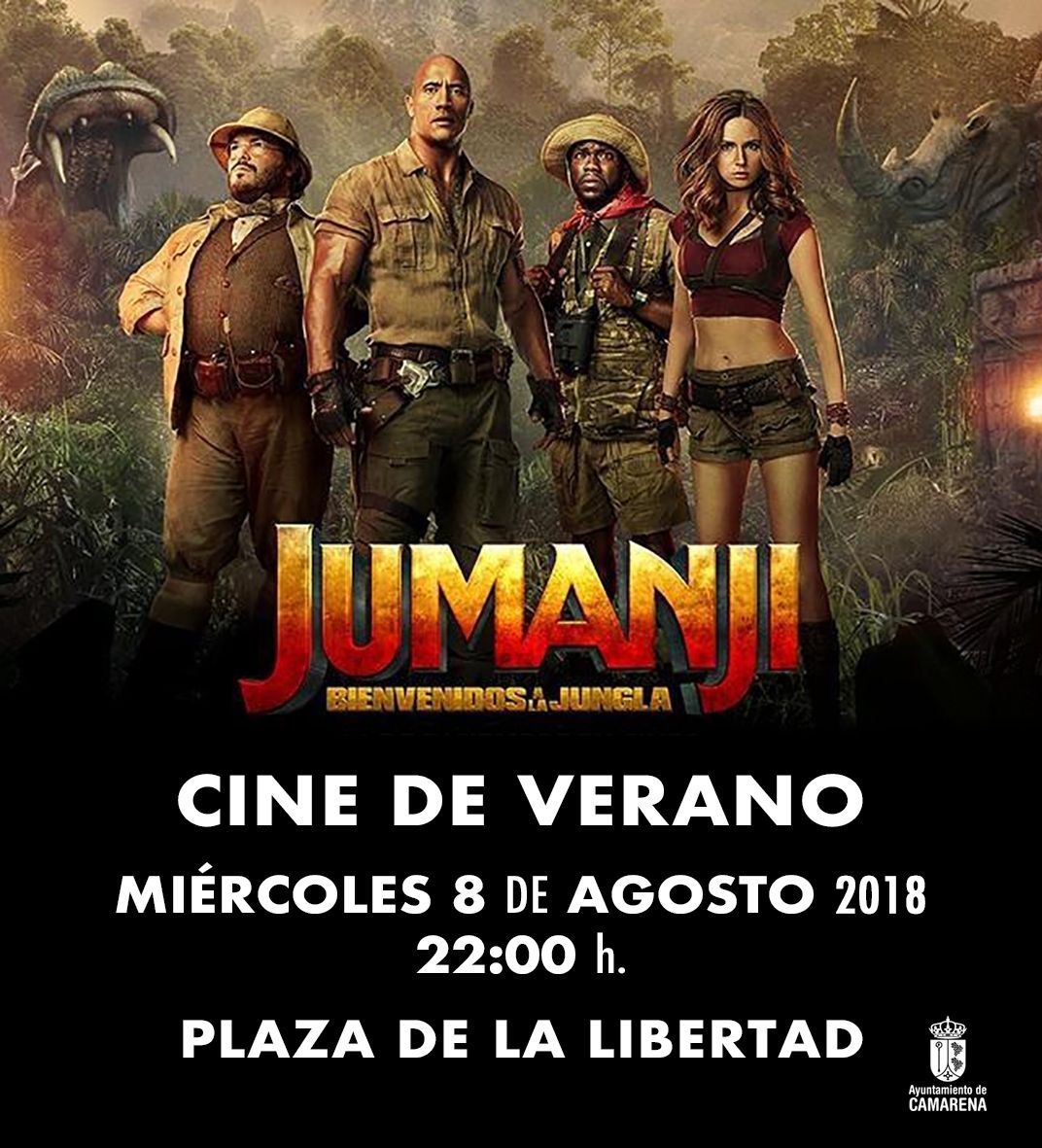 CINE DE VERANO - JUMANJI
