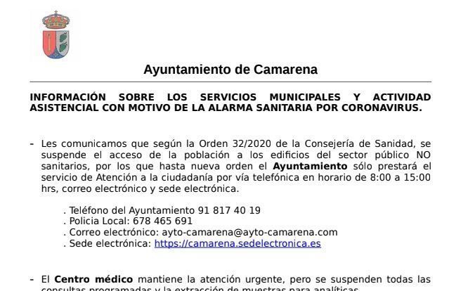 SERVICIOS MUNICIPALES Y ACTIVIDAD ASISTENCIAL