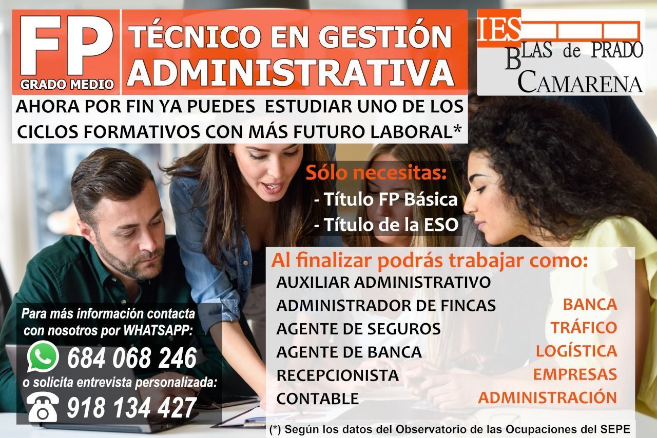 FP: TÉCNICO EN GESTIÓN ADMINISTRATIVA