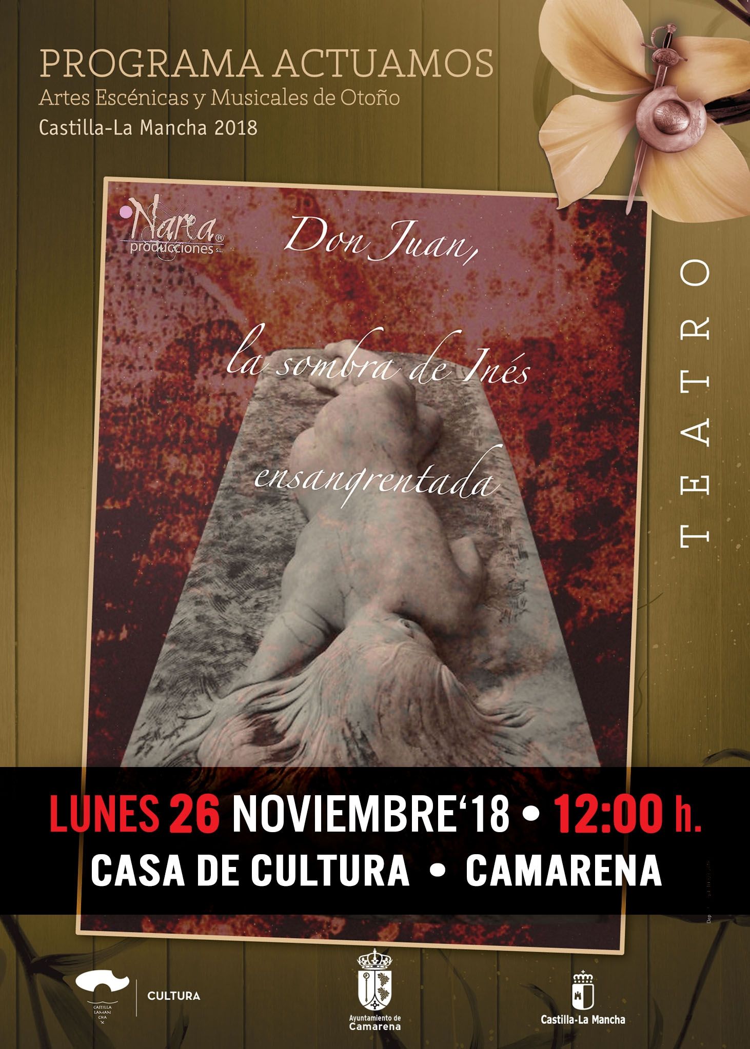 TEATRO: "DON JUÁN, LA SOMBRA DE INÉS ENSANGRENTADA"