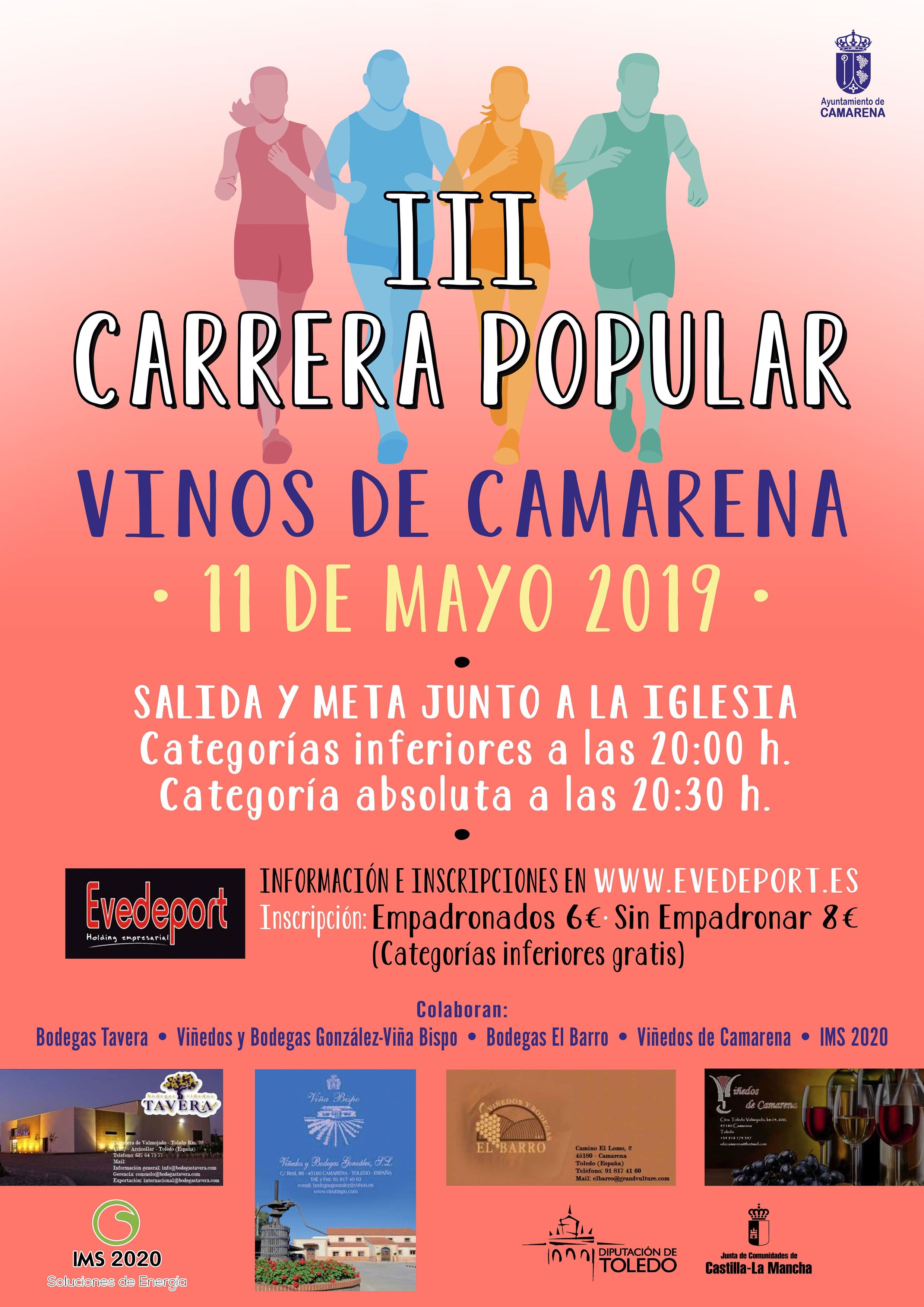 III CARRERA POPULAR VINOS DE CAMARENA