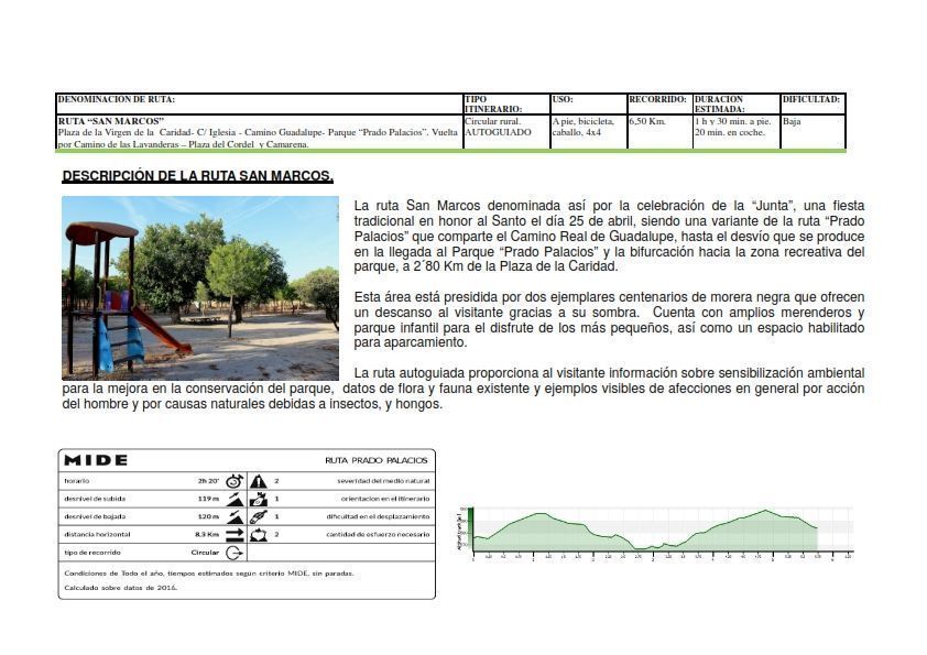 Ruta "San Marcos"